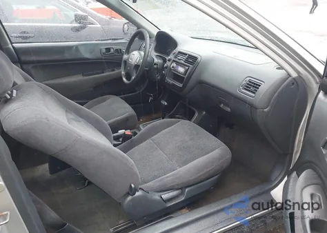 2000 Honda Civic Ex from USA, damaged, VIN 1HGEJ8245YL083177